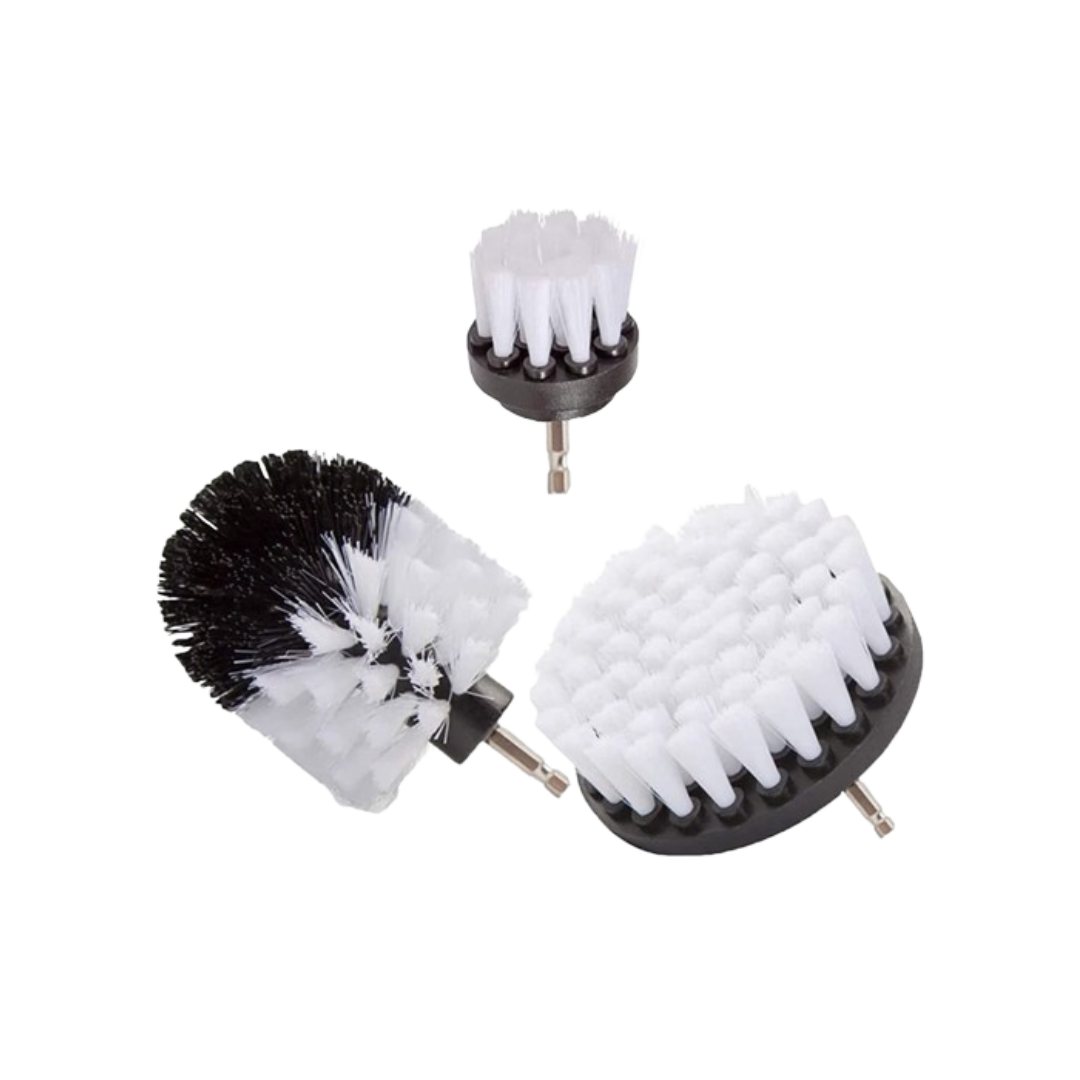 SET OF 3 SOFT INTERIOR DETAILING BRUSHES