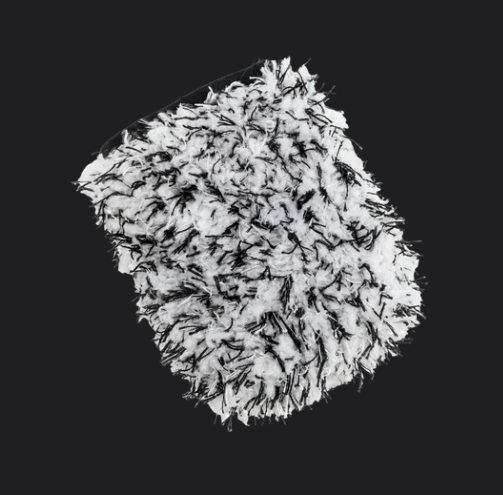 Microfiber wheel wash mitt